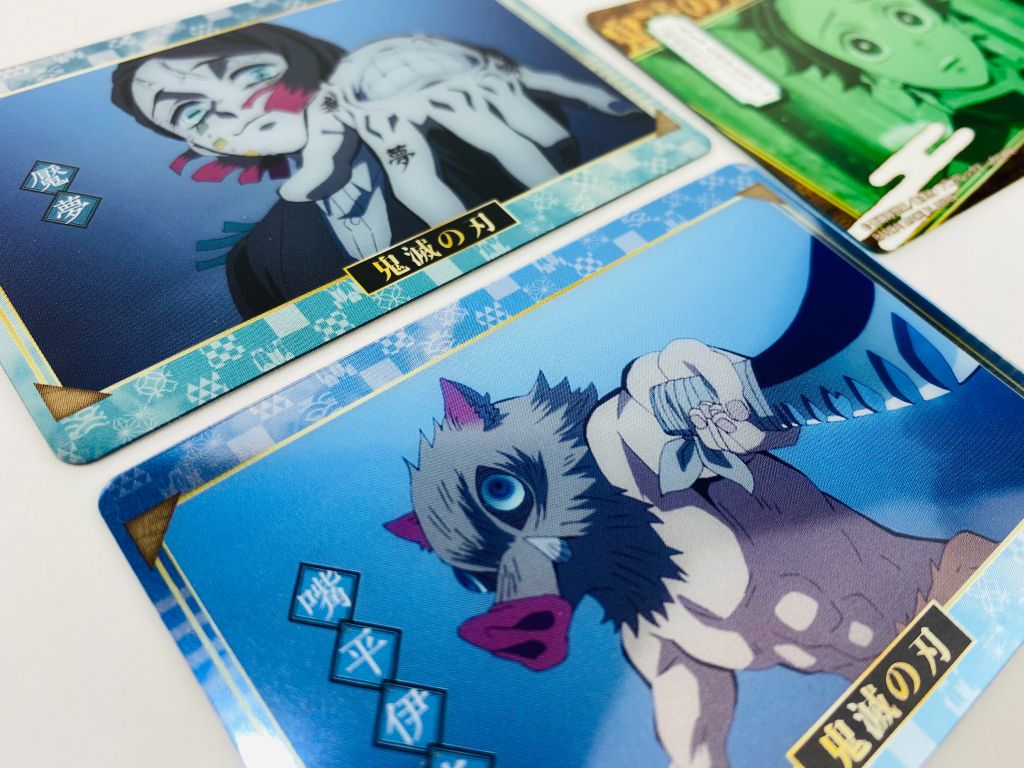 [DS-MC01] Demon Slayer, Thẻ sưu tập nhân vật, ánh kim Metallic Vol.1, Bandai, SL 1 gói/2 thẻ ngẫu nhiên