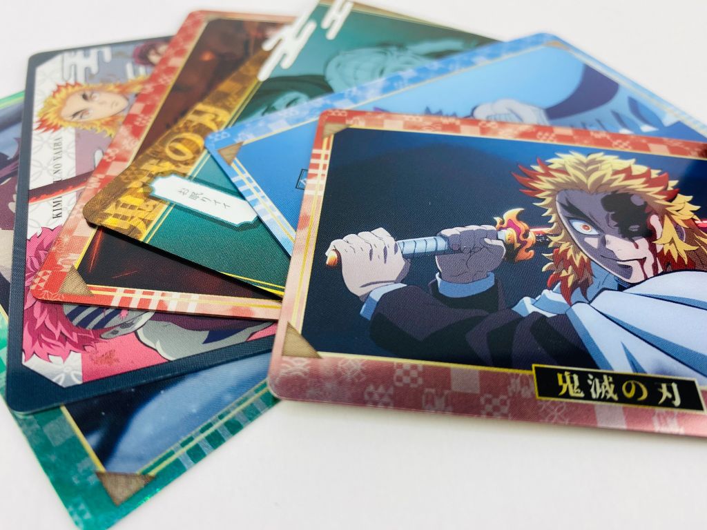 [DS-MC01] Demon Slayer, Thẻ sưu tập nhân vật, ánh kim Metallic Vol.1, Bandai, SL 1 gói/2 thẻ ngẫu nhiên