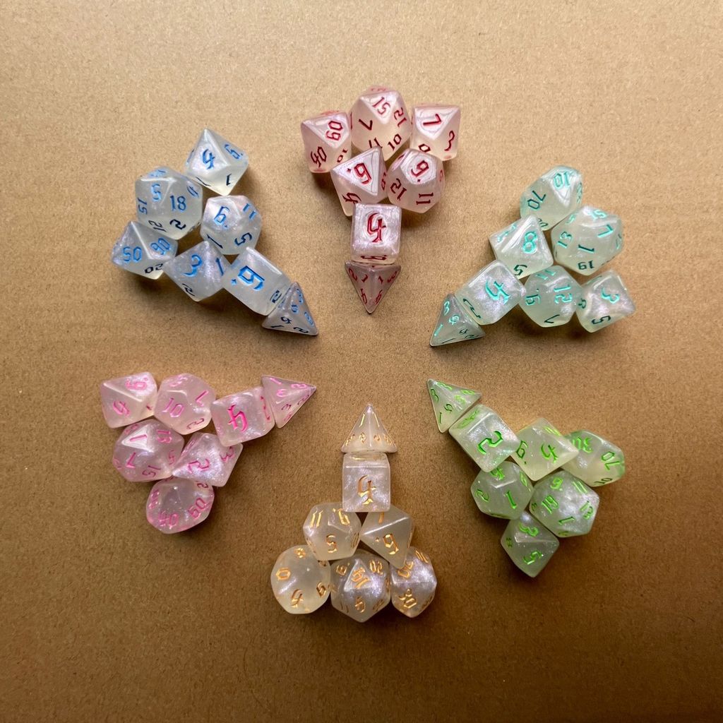 Bộ 7 xí ngầu DnD