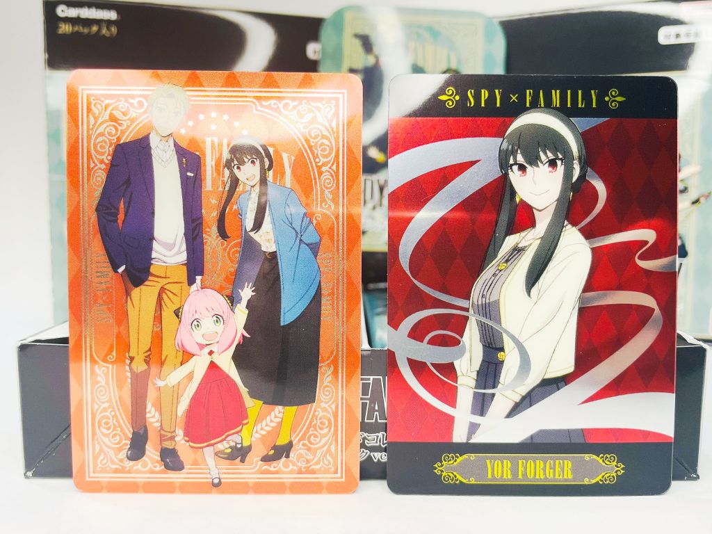 [SF-MC01] Spy x Family, Bộ thẻ sưu tập nhân vật, BANDAI, Gói thẻ Ánh kim, 1 gói/2 thẻ