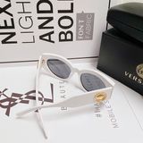 Mắt kính Versace Medusa Crystal Sunglasses trắng