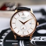Đồng hồ Tissot Tradition small seconds T063.428.36.038.00 rose gold