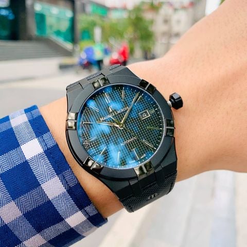 Đồng hồ Maurice Lacroix Aikon Black PVD 42mm AI6008-PVB01-330-1