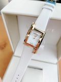 Đồng hồ Versace Greca Icon White Dial White Leather Ladies Watch VELU00219