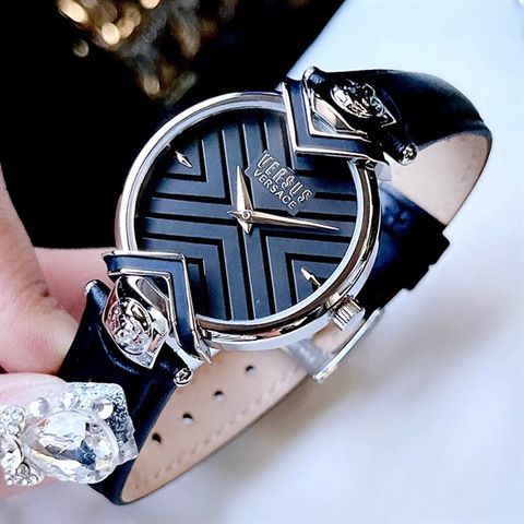 Đồng hồ nữ Versace Versus Mabillon VSPLH0119 Dây da đen