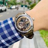 Đồng hồ Orient Star RE-AV0006Y00B Joker Grey Brown Leather Semi Skeleton