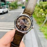 Đồng hồ Orient Star RE-AV0006Y00B Joker Grey Brown Leather Semi Skeleton