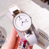 Đồng hồ Citizen Axiom White Dial Ladies Casual Watch GA1053-01A