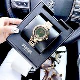 Đồng hồ nữ Versace Versus Covent Garden Crystal VSPCD8320 IPYG Green Dial dây vàng