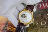 Đồng hồ Orient Bambino Open Heart Gold 2018 RA-AG0003S10B