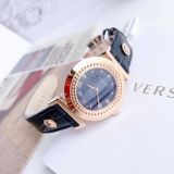 Đồng hồ Versace Vanity Quartz Movement Blue Dial Ladies Watches, 35mm P5Q80D282 S282