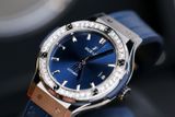 Đồng hồ Hublot Classic Fusion 38mm automatic Blue (kim độ)