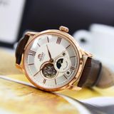 Đồng hồ Orient Sun & Moon Gen 4 White Dial Rose Gold RA-AS0003S10B ( RA-AS0003S00B )