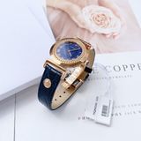 Đồng hồ Versace Vanity Quartz Movement Blue Dial Ladies Watches, 35mm P5Q80D282 S282