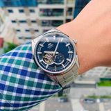 Đồng hồ Orient Small Second Open Heart Blue Steel RA-AR0003L00C