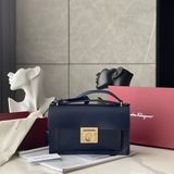 Túi xách Salvatore Ferragamo Bag In Pebble Leather blue