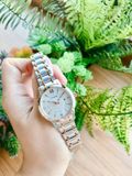 Đồng hồ Bulova Classic Diamond Silver and Rose Gold Tone Ladies Watch 98P176