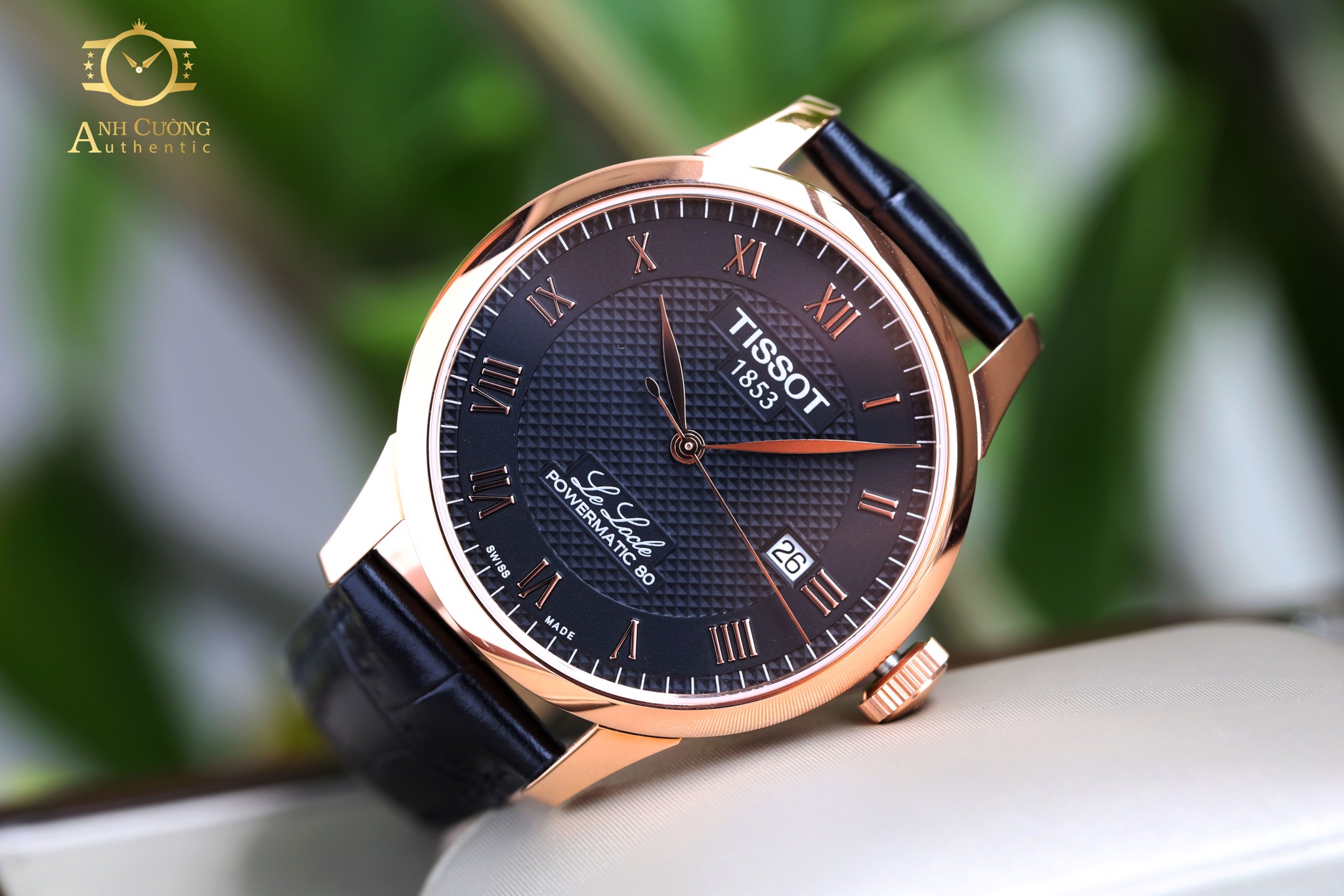 TISSOT LE LOCLE POWERMATIC 80 ROSE GOLD T006.407.36.053.00