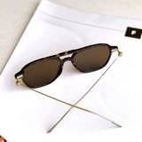 Mắt kính Montblanc sunglasses vàng nâu