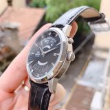 Đồng hồ Orient Perpetual Calendar World Time Black Dial FEU0A004BH