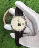 Đồng hồ Edox 80505-3-BEIR Automatic Moonphase Ivory Leather