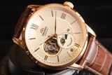 Đồng hồ Orient Sun & Moon Gen 4 White Dial Rose Gold RA-AS0003S10B ( RA-AS0003S00B )