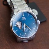 Đồng Hồ Orient Maestro Open Heart Blue Dial RA-AR0101L10B