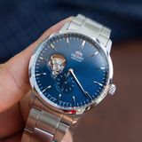 Đồng Hồ Orient Maestro Open Heart Blue Dial RA-AR0101L10B