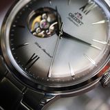 Orient Bambino Open heart RA-AG0029N10B Xám khói