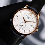 Đồng hồ Tissot Tradition small seconds T063.428.36.038.00 rose gold