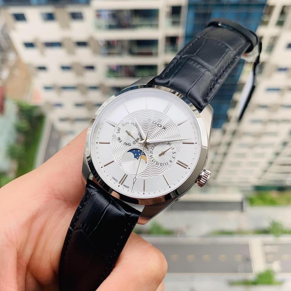ng h Edox Les Vauberts Moonphase quartz 40008 3 AIN ACAuthentic