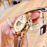 Đồng hồ Orient RA-AG0022A00C Open Heart Rose Gold Leather Ladies watch