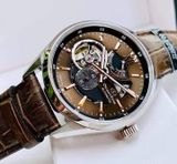 Đồng hồ Orient Star RE-AV0006Y00B Joker Grey Brown Leather Semi Skeleton