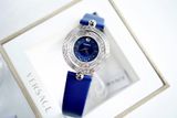 Đồng hồ Versace VE7900220 Eon Silver Dial Royal Blue leather ladies watch
