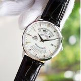 Đồng hồ Orient Perpetual Calendar World Time White Dial FEU0A005WH