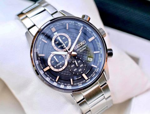 Seiko Quartz Chronograph SSB331P1 - Đồng Hồ Nam