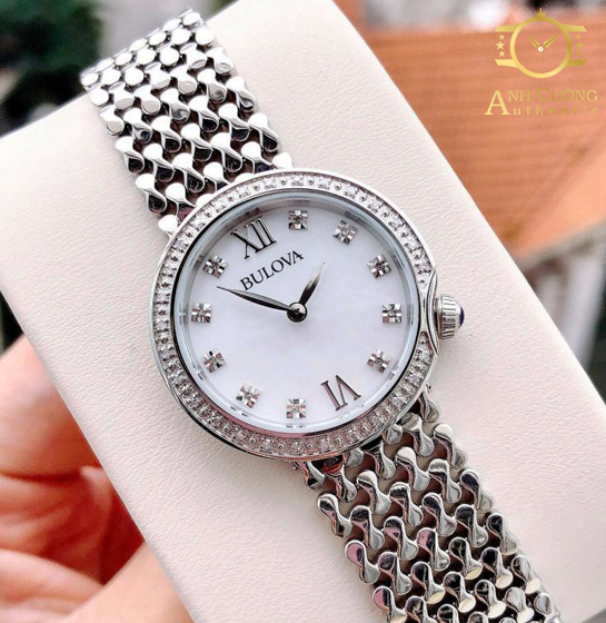 Bulova hotsell diamond 96w206