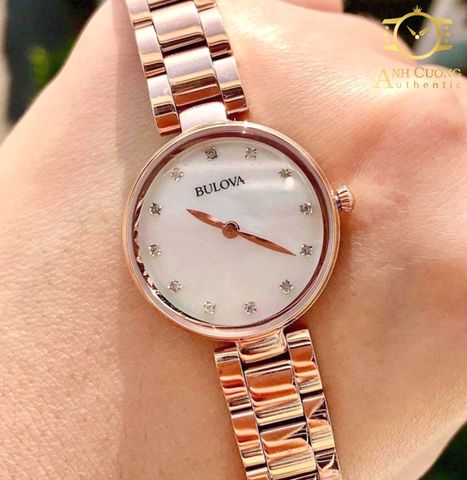 Đồng hồ Bulova quartz Ladies watch 97P111