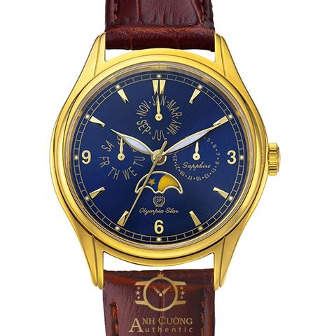 Đồng hồ Olympia Star OPA98022-06MR-GL-X moonphase