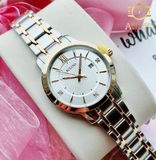 Đồng hồ Bulova Classic Diamond Silver and Gold Tone Ladies watch 98P175