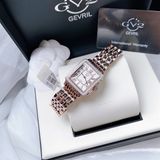 Đồng hồ Gevril Padova Quartz Diamond White Dial Rose Gold 12310B