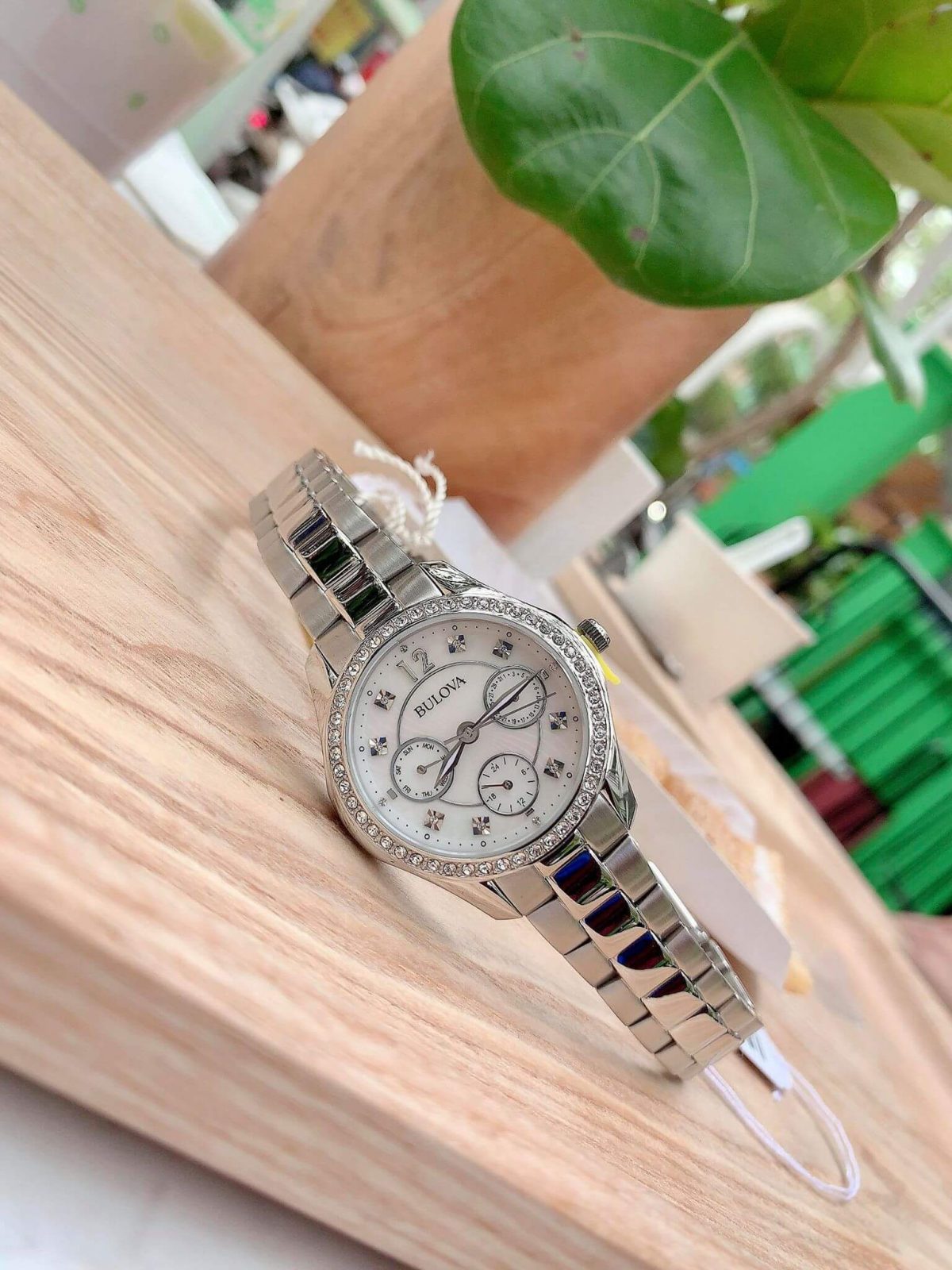 ng h Bulova quartz Ladies watch 96N111 ACAuthentic