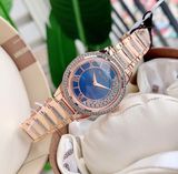 Đồng hồ Bulova Crystal TurnStyle Blue Mother of Pearl Dial Ladies Watch 98L247