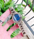 Đồng hồ Bulova Crystal TurnStyle Blue Mother of Pearl Dial Ladies Watch 98L247