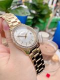 Đồng hồ nữ Citizen Crystal Gold Ladies Watch EV0042-53A