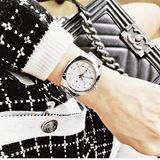 Đồng hồ Gucci GG2570 White Dial Diamond Ladies Watch 37mm