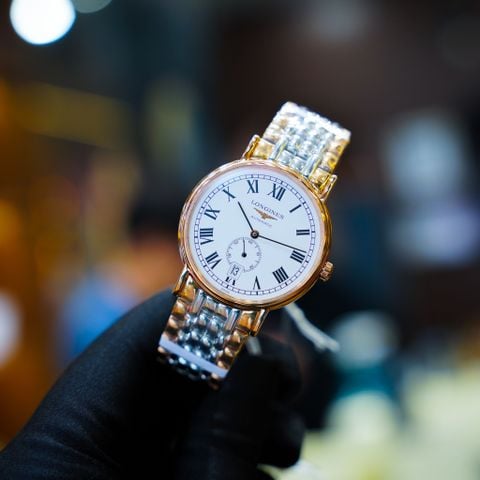 Longines Presence  L4.805.1.11.7 Small Seconds rose gold