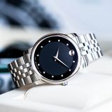 Movado 0606878 Museum Diamond Watch 40mm