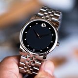 Movado 0606878 Museum Diamond Watch 40mm