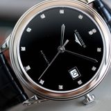 Longines Flagship L4.974.4.57.2 Diamond Black